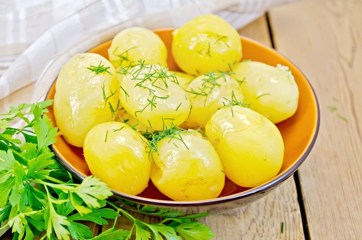 разгрузочный день на картошке