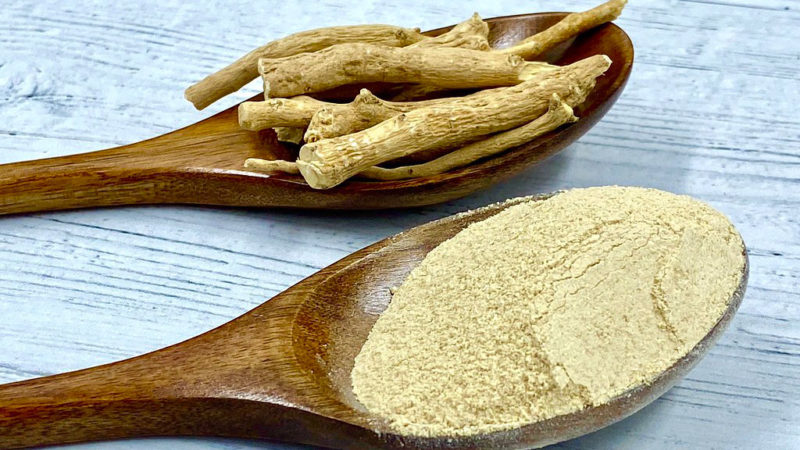 Ашваганда, корень и порошок
